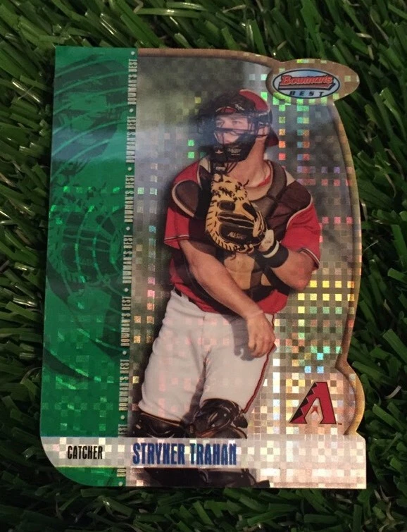 STRYKER TRAHAN 2012 BOWMANS BEST XFRACTOR DIE-CUT #ED /25 SP
