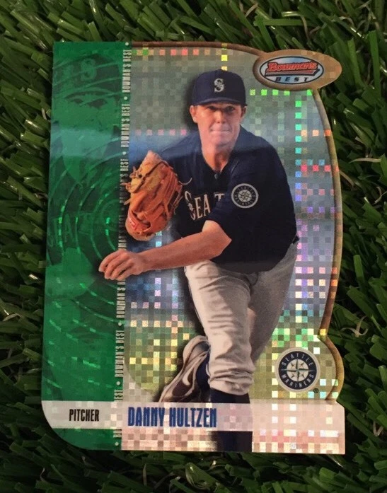 DANNY HULTZEN 2012 BOWMANS BEST XFRACTOR DIE-CUT #ED /25 SP
