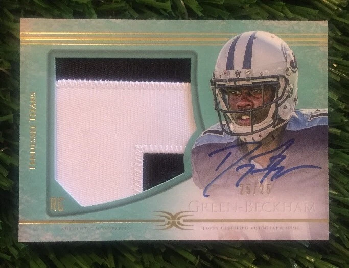 2015 Definitive Collection Green Dorial Green-Beckham Auto Patch #ED 25/25

