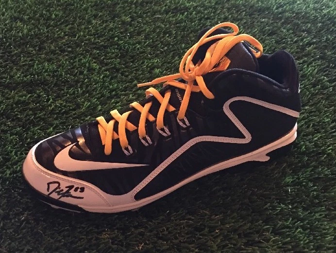 DAVID FREESE Signed BLACK NIKE AIR SWINGMAN BASEBALL CLEAT JSA/COA P19907
