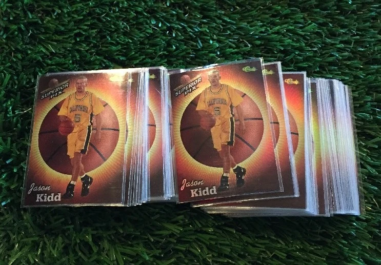 (100) 1995 CLASSIC SUPERIOR PIX CHROME #2 JASON KIDD BASKETBALL CARD LOT COLLECTIBLE MEMORABILIA