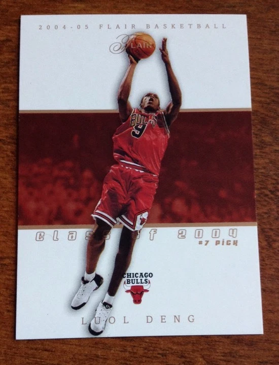 2004-05 Flair #61 Luol Deng Rookie SSP 67/100
