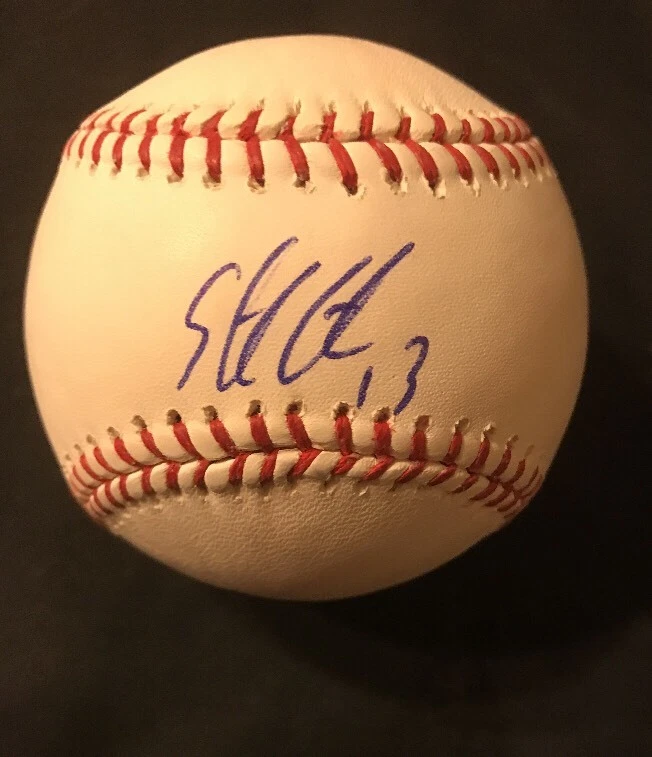 STARLIN CASTRO AUTOGRAPHED OMLB JSA/COA CHICAGO CUBS AUTO MLB
