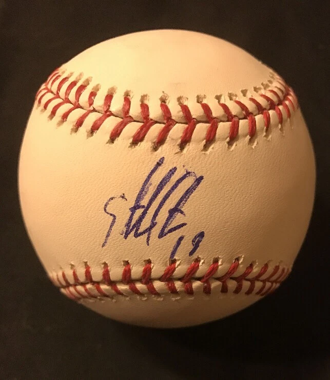 STARLIN CASTRO AUTOGRAPHED OMLB JSA/COA YANKEES AUTO MLB
