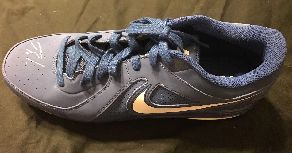 JORGE SOLER Autographed Baseball Cleat JSA/COA KC ROYALS MLB AUTO
