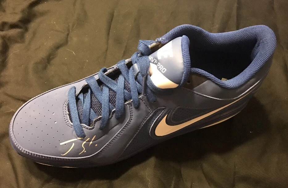JORGE SOLER Autographed Baseball Cleat JSA/COA KC ROYALS MLB AUTO
