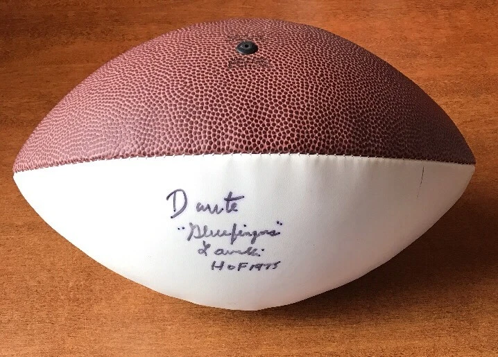 Dante Lavelli D.2009 Signed Auto CLEVELAND BROWNS FOOTBALL JSA COA
