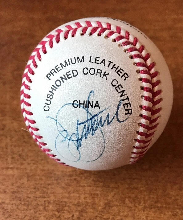JAY JOHNSTONE JSA WILSON AUTOGRAPHED BASEBALL AUTHENTIC SIGNeD JSA COA

