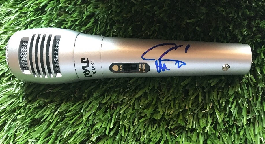 Trey Anastasio SIGNED PYLE PDMIK1 PRO HANDHELD MICROPHONE MIC w/ JSA COA
