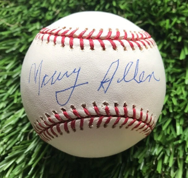 Maury Allen Signed Official Major League Baseball (JSA COA)
