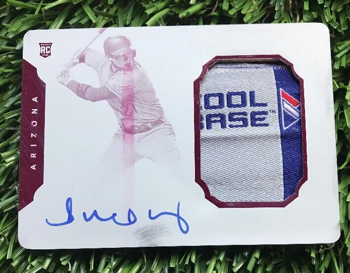 Brandon Drury Arizona Diamondbacks RPA National Treasures 2016 1/1 Laundry Tag
