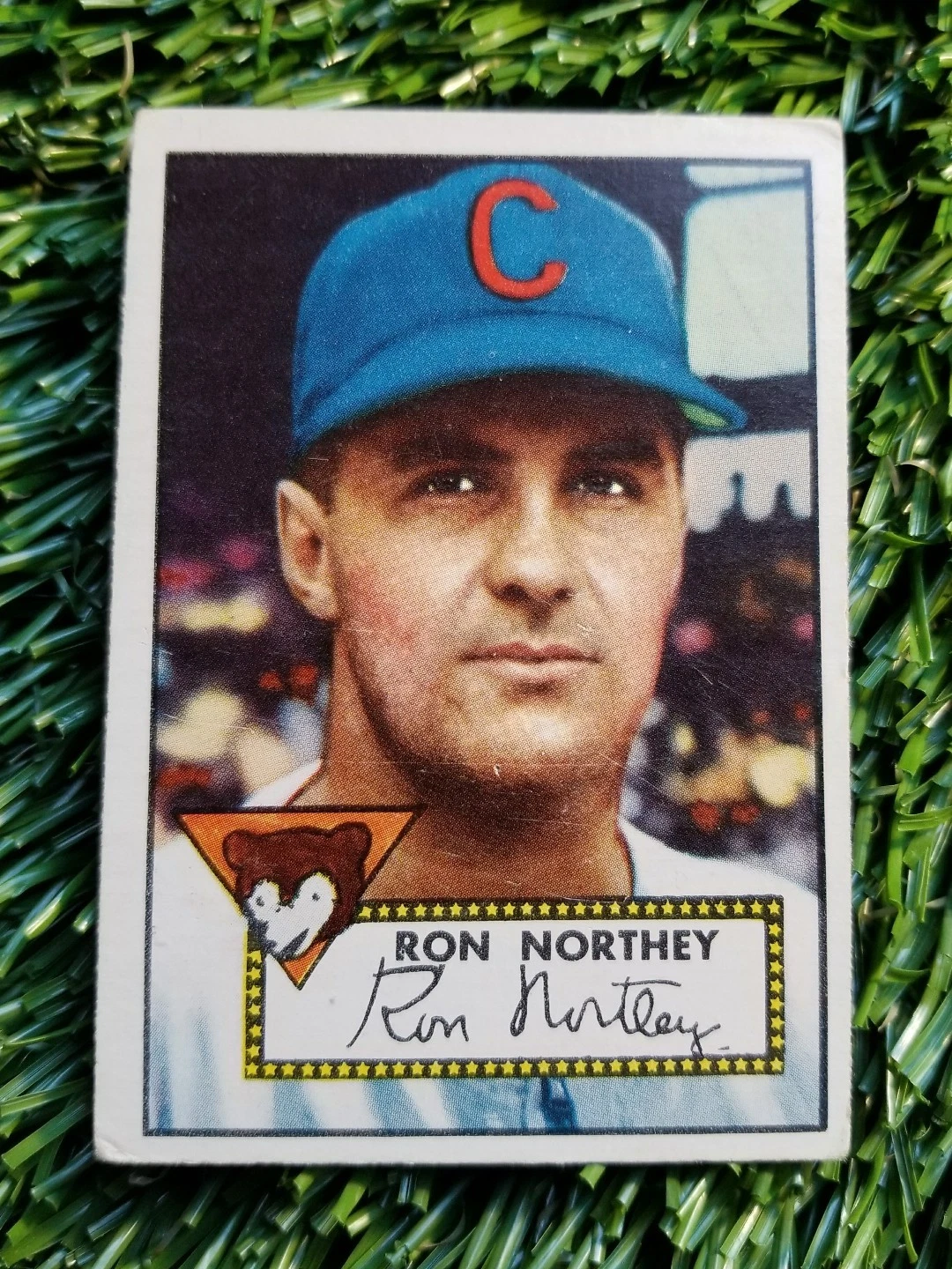 1952 Topps Set Break #204 Ron Northey VG-VGEX Grey Back See Pics
