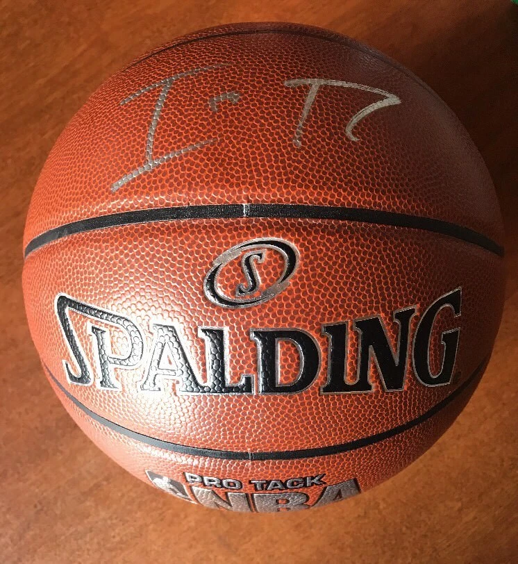 L.A. LAKERS ISAIAH THOMAS Signed Spalding Basketball Jsa Coa
