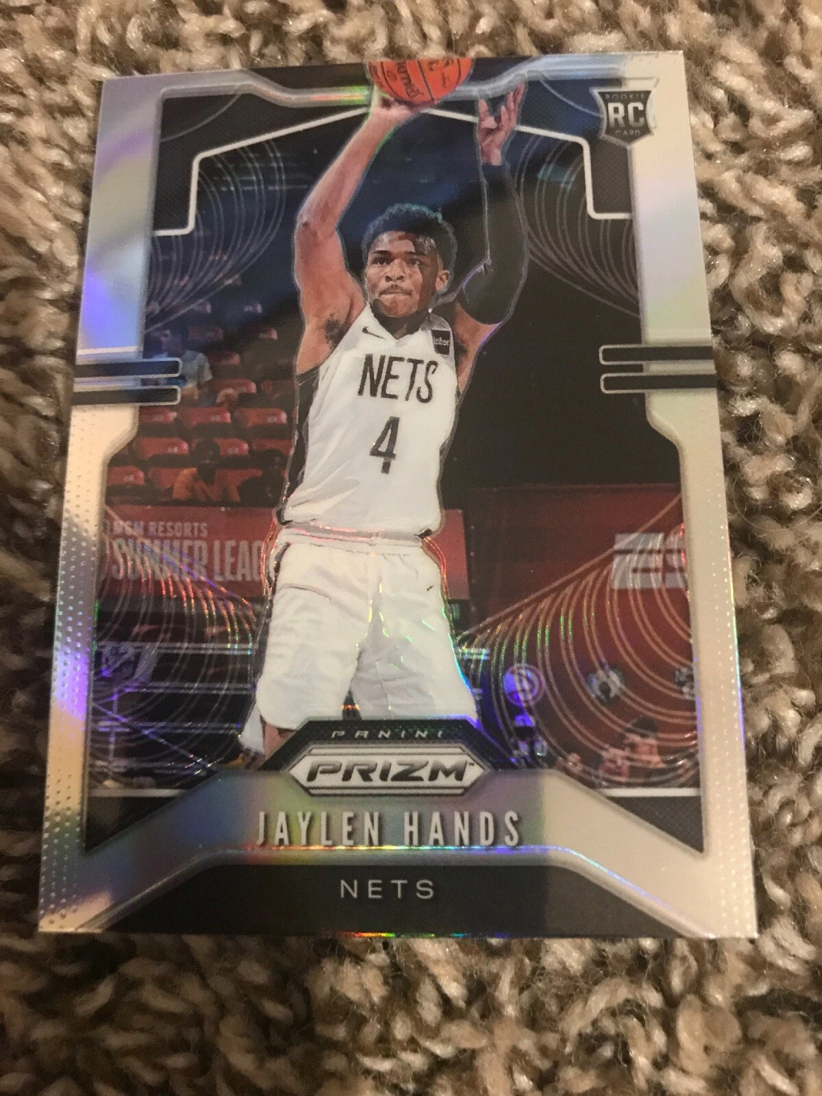 2019 20 Panini Draft Jaylen Hands SILVER PRIZM ROOKIE RC
