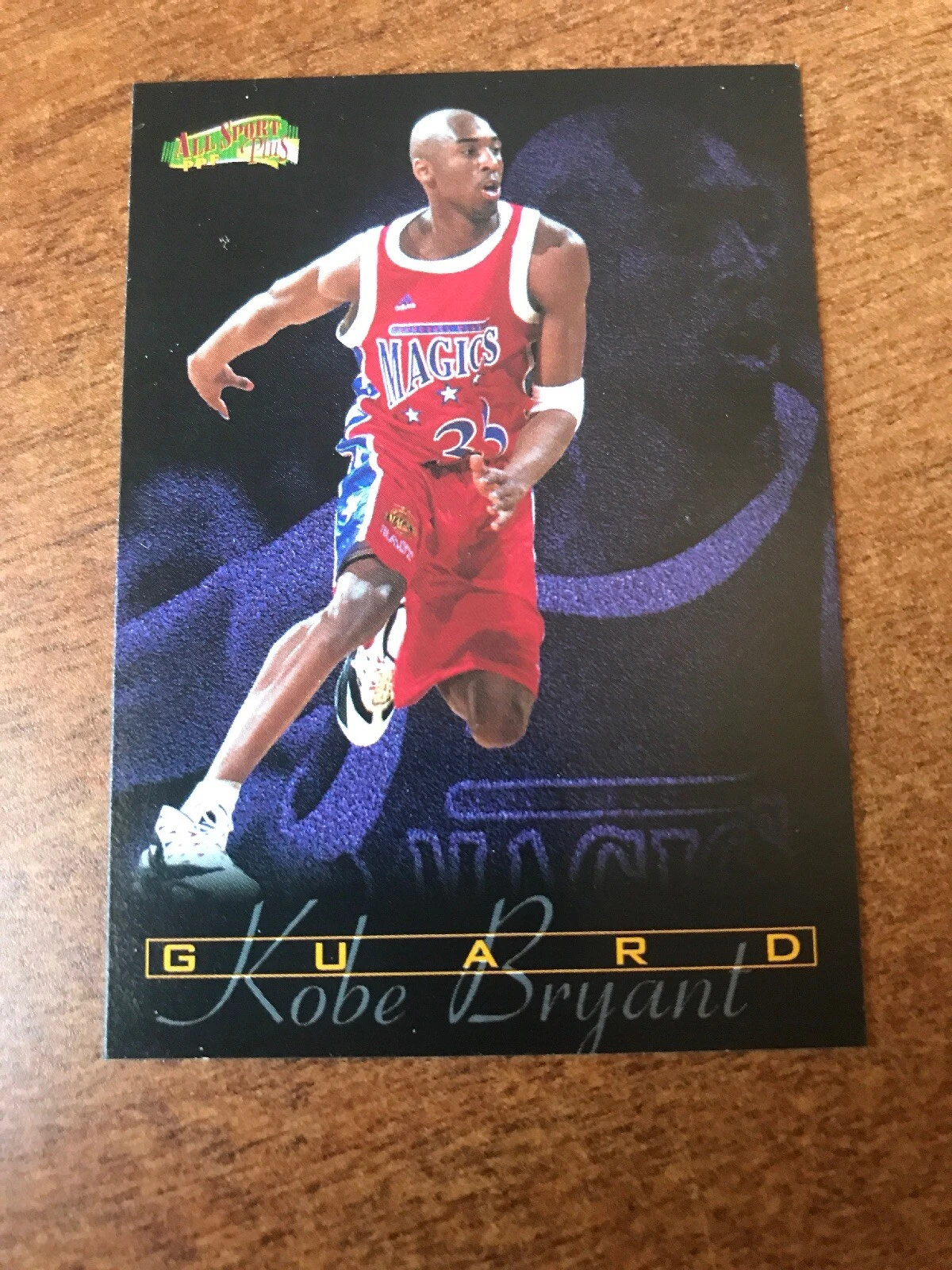 ? 1996 KOBE BRYANT NBA HOF MVP ALL SPORT PLUS #185 ROOKIE RC ? COLLECTIBLE MEMORABILIA