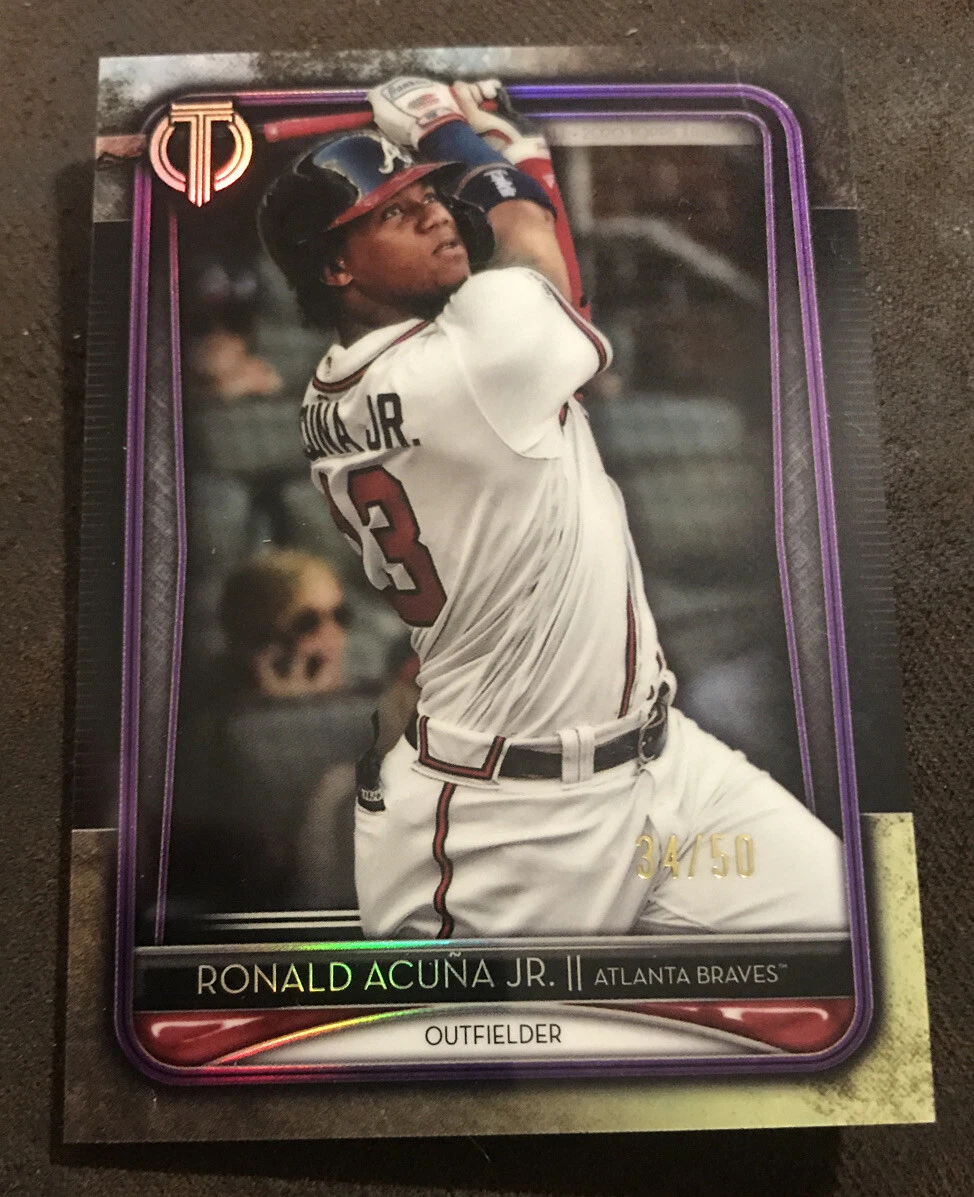 2020 Topps Tribute Ronald Acuna (Atlanta Braves) Base Card /50!!!
