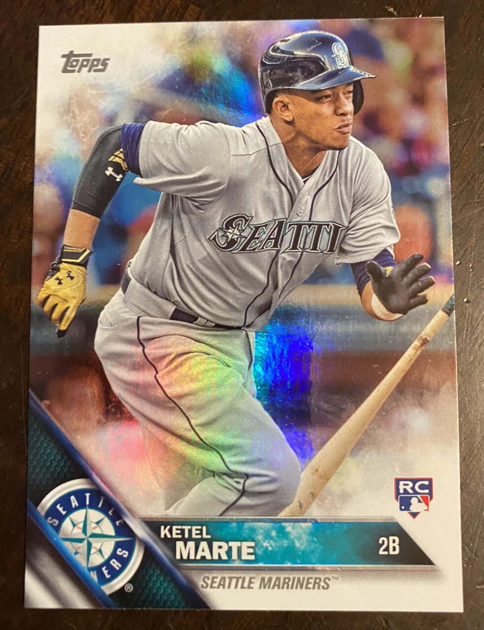 2016 TOPPS SERIES 1 KETEL MARTE RAINBOW FOIL RC SP DBACKS HOT!
