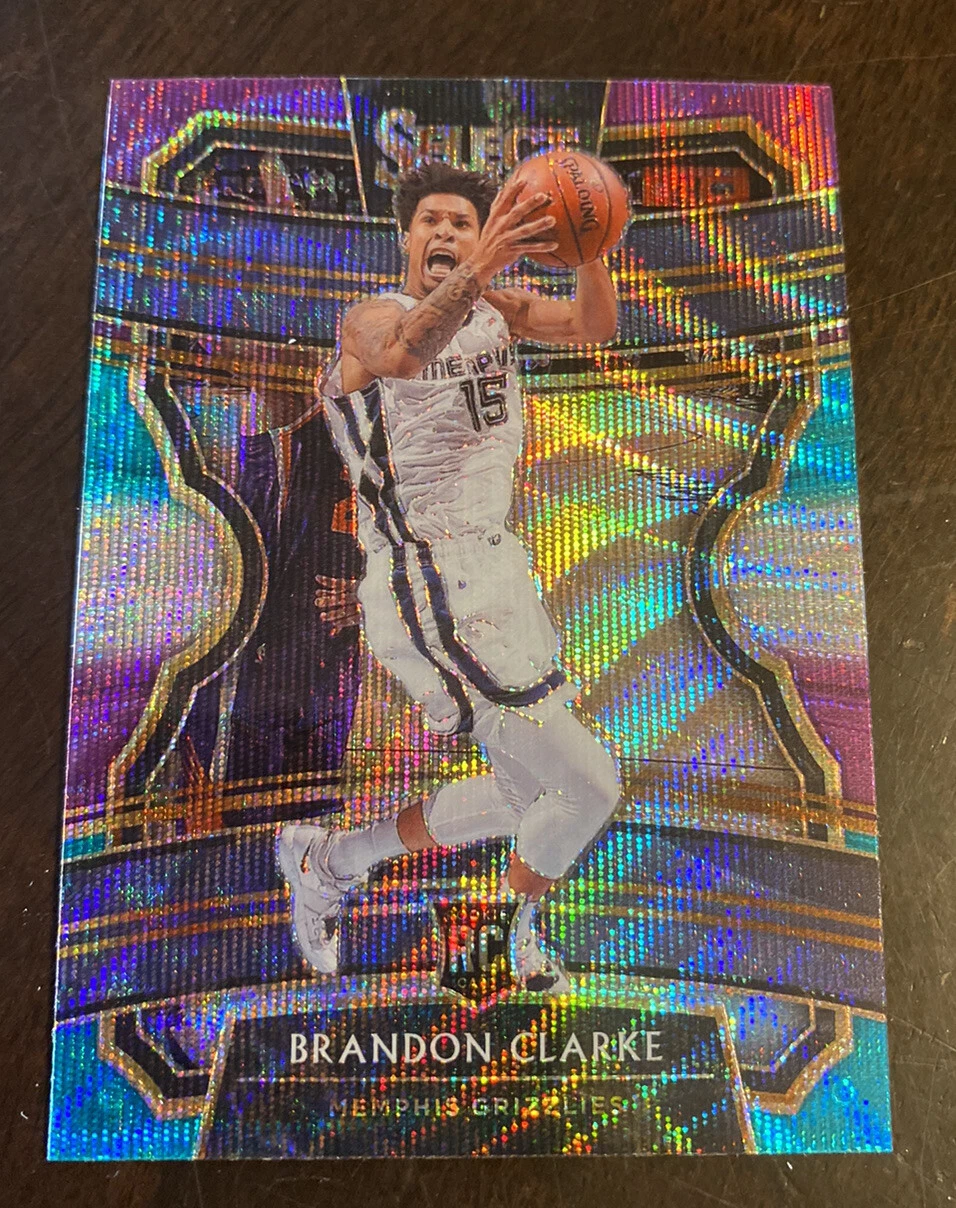 2019-20 Panini Select Concourse Tri-Color Prizm BRANDON CLARKE #76 RC Rookie
