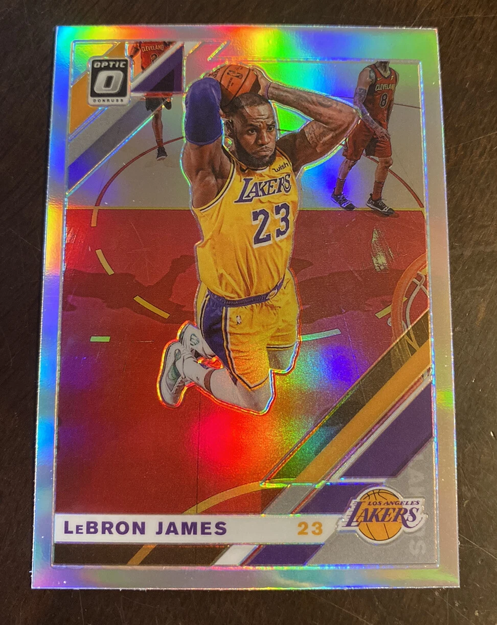 2019-2020 Donruss Optic LeBron James Holo Prizm Gem Mint LA Lakers King James
