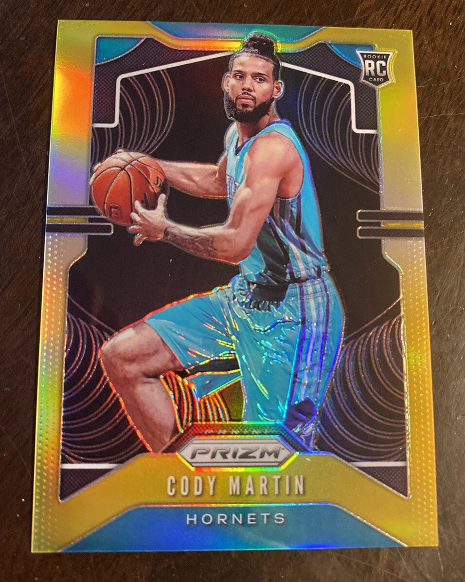 2019-20 Prizm Cody Martin Gold Prizm #ED /10 Hornets RC True Gold
