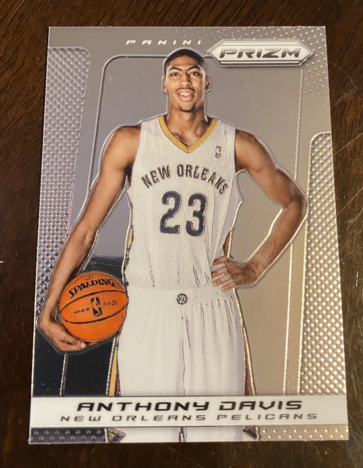 2013-14 Prizm Anthony Davis New Orleans Pelicans 2nd Year Prizm Base Lakers
