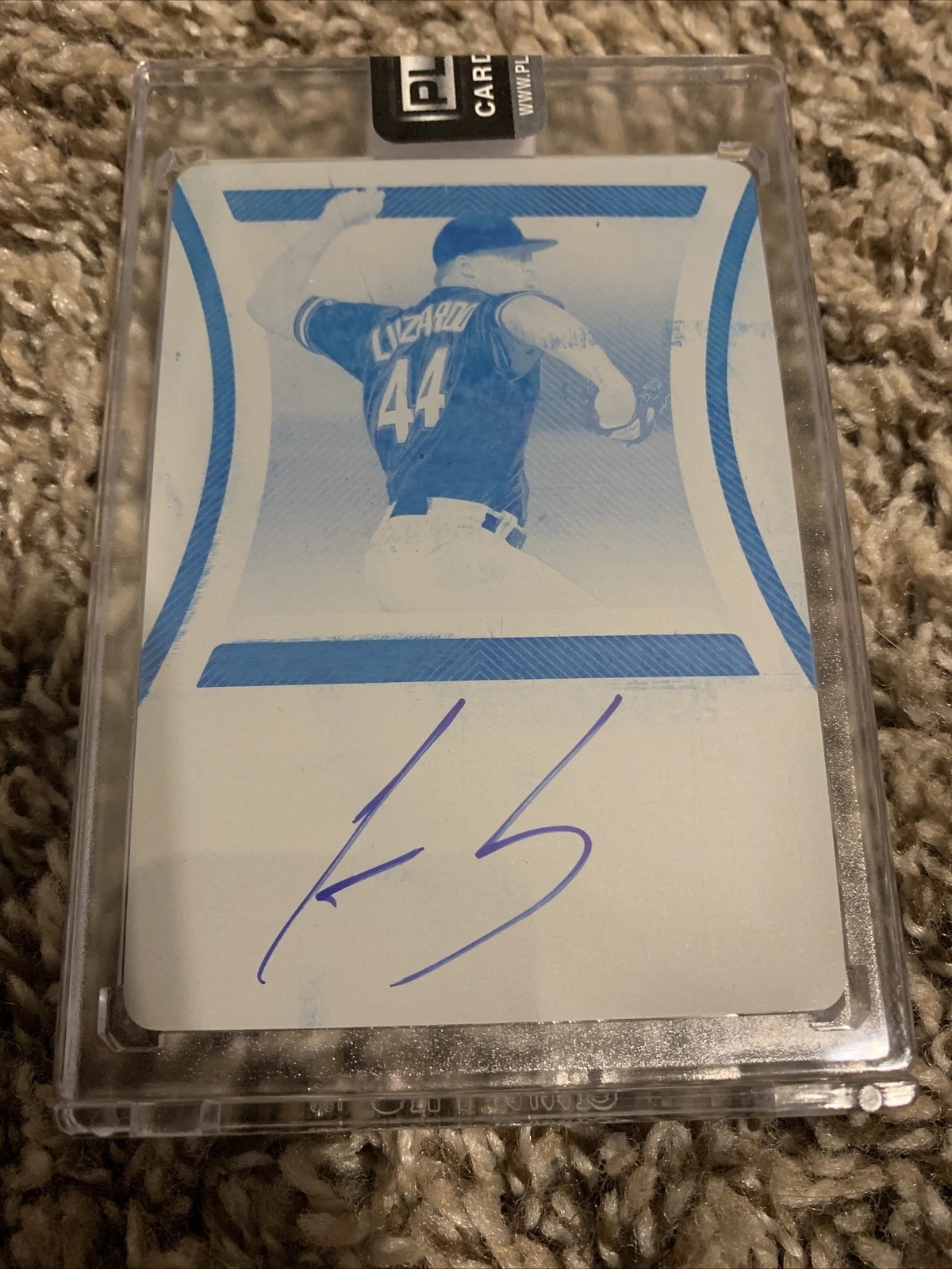 2020 National Treasures Jesus Luzardo RC Autograph Auto 1/1 PRINTING PLATE
