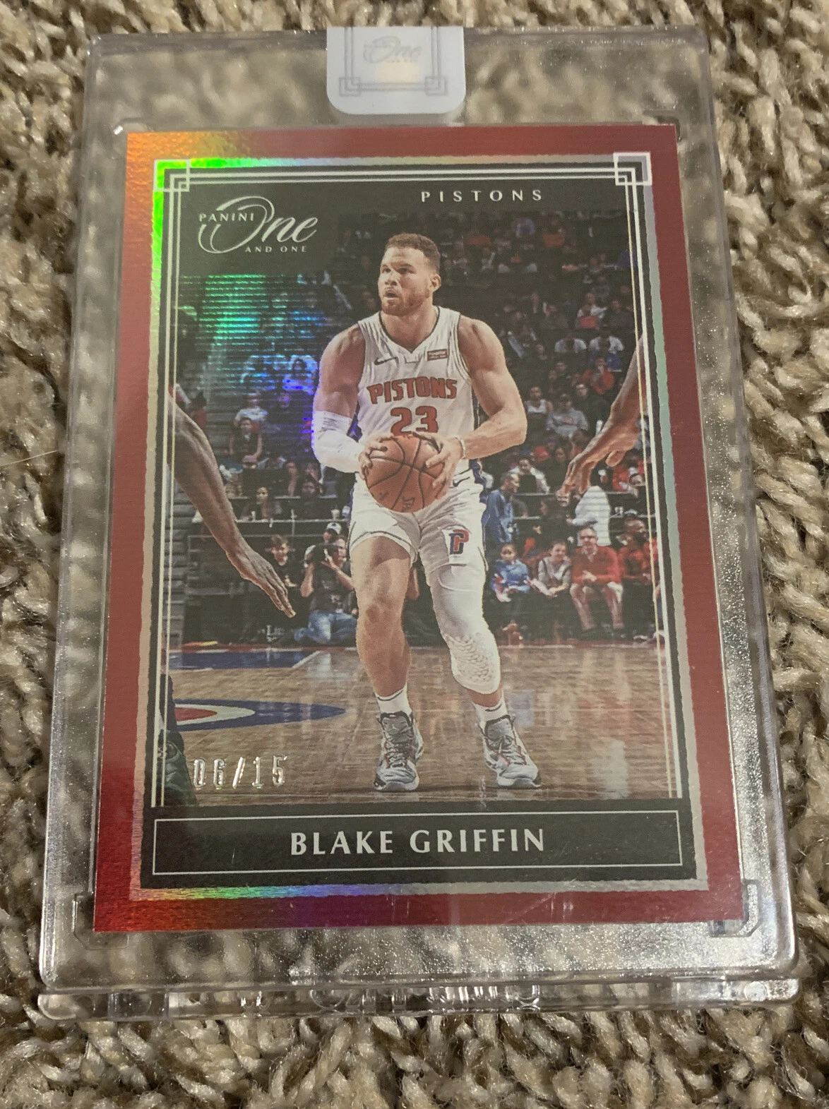 2020 Panini One And One Blake Griffin #/15 Detroit Pistons SSP
