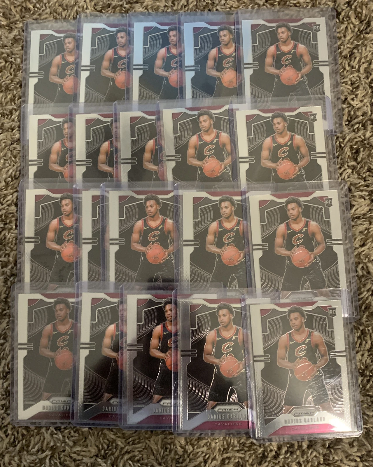 (20) CARD LOT 2019-20 Prizm Darius Garland Base Rookie Cards CAVALIERS Invest!
