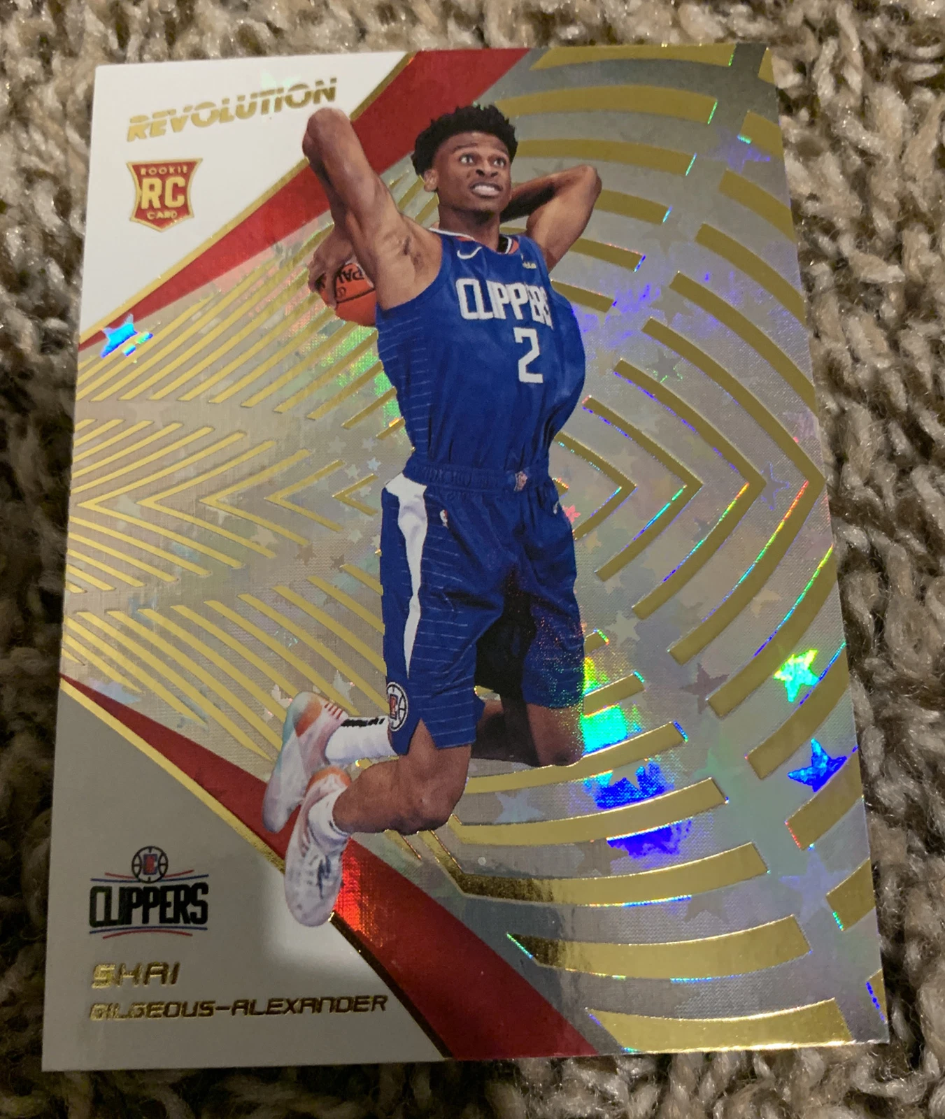 Shai Gilgeous Alexander 2018-19 Panini Revolution ASTRO Parallel Rookie Card RC
