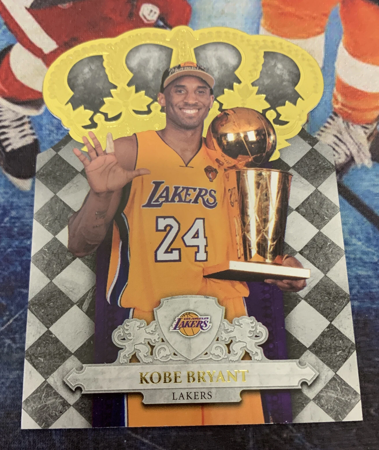 2010 PANINI VIP CROWN ROYALE NATIONAL VIP1 KOBE BRYANT DIE CUT RARE
