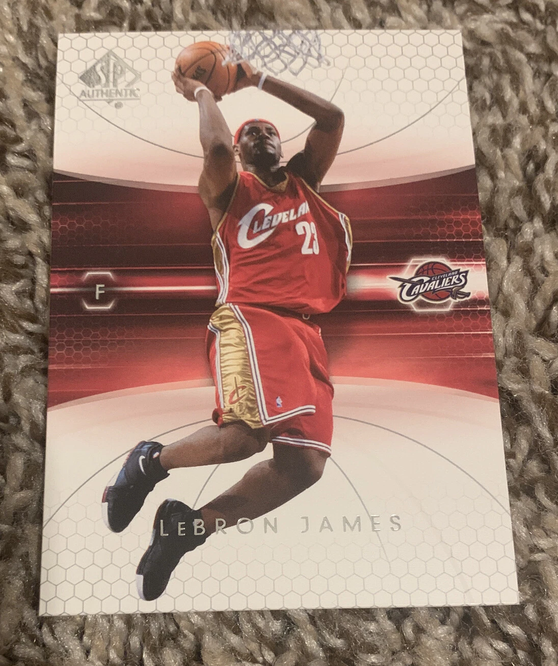 2005 SP Authentic LeBron James #14 ? King James ?
