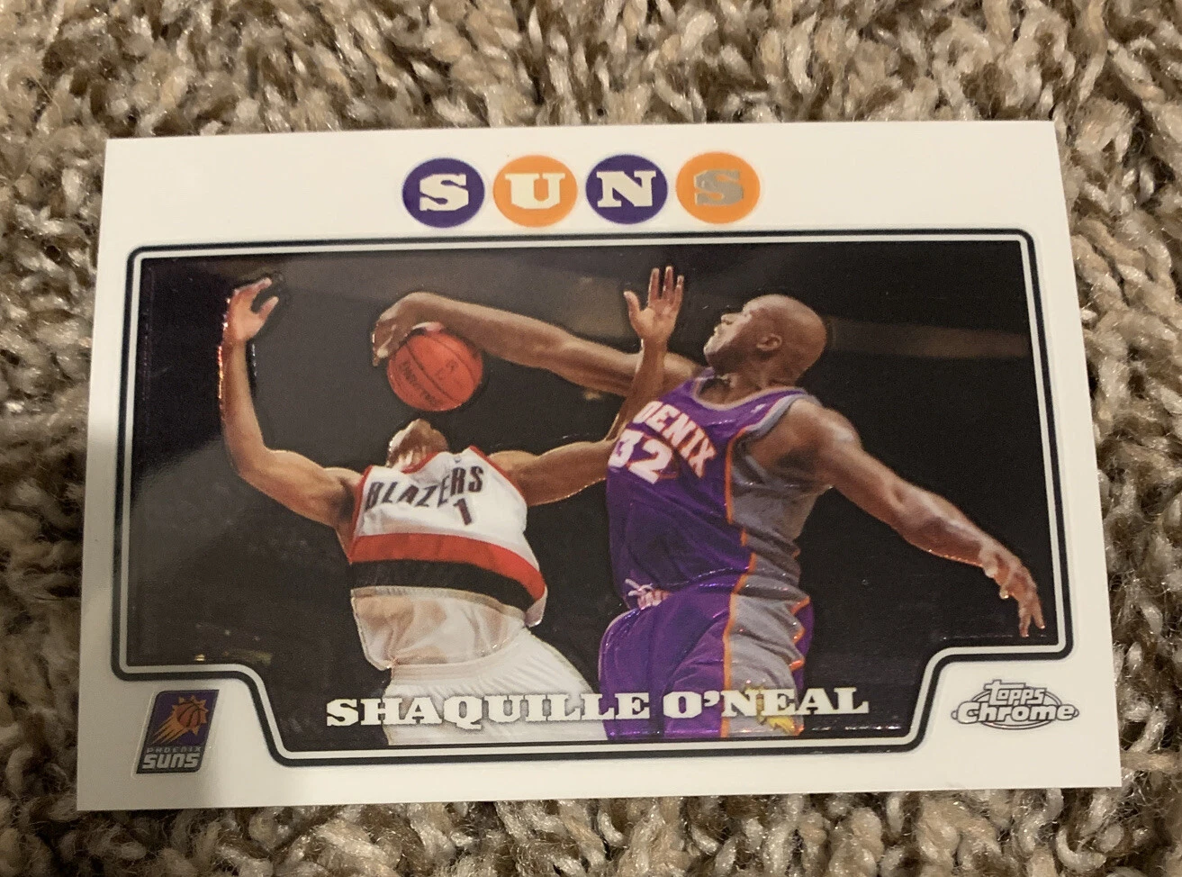 2008-09 Topps Chrome Shaquille O'Neal #32 Lakers *CENTERED* - - HOT Card
