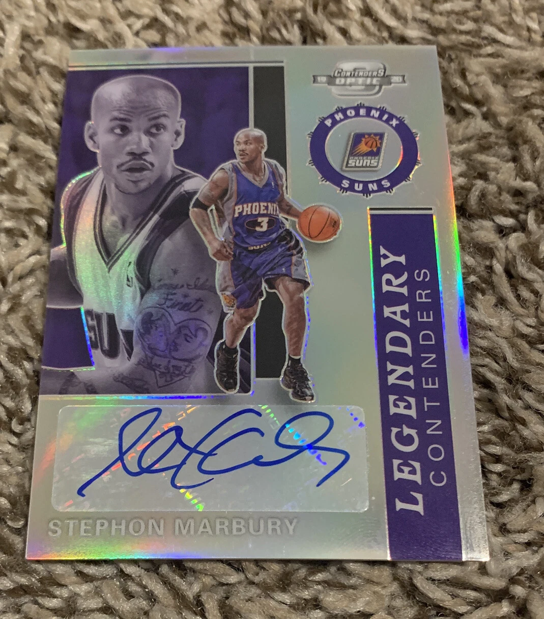 2019-20 Panini Contenders Optic Stephon Marbury Auto 73/99 ???

