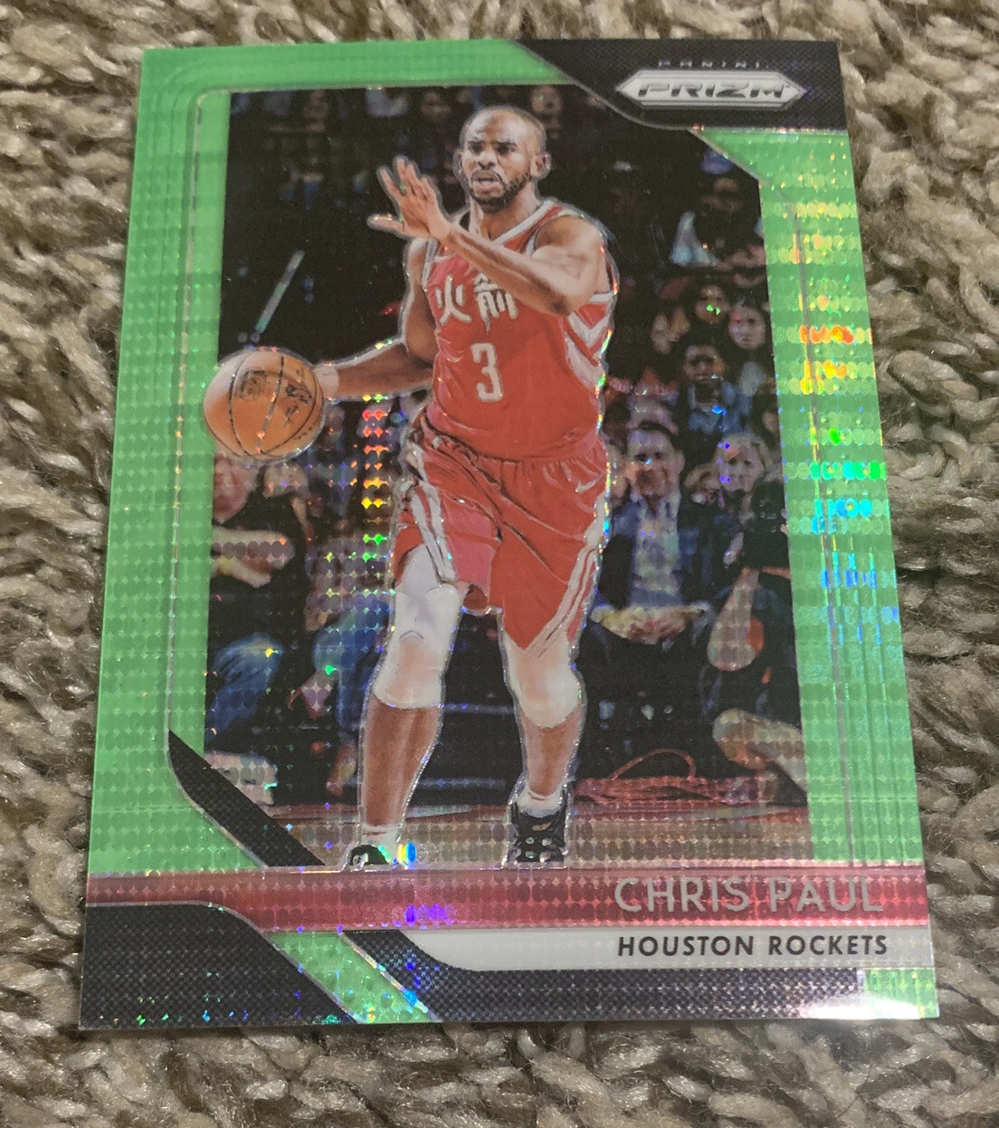 2018-19 Panini Prizm Green Pulsar #'d /25 CHRIS PAUL SP!
