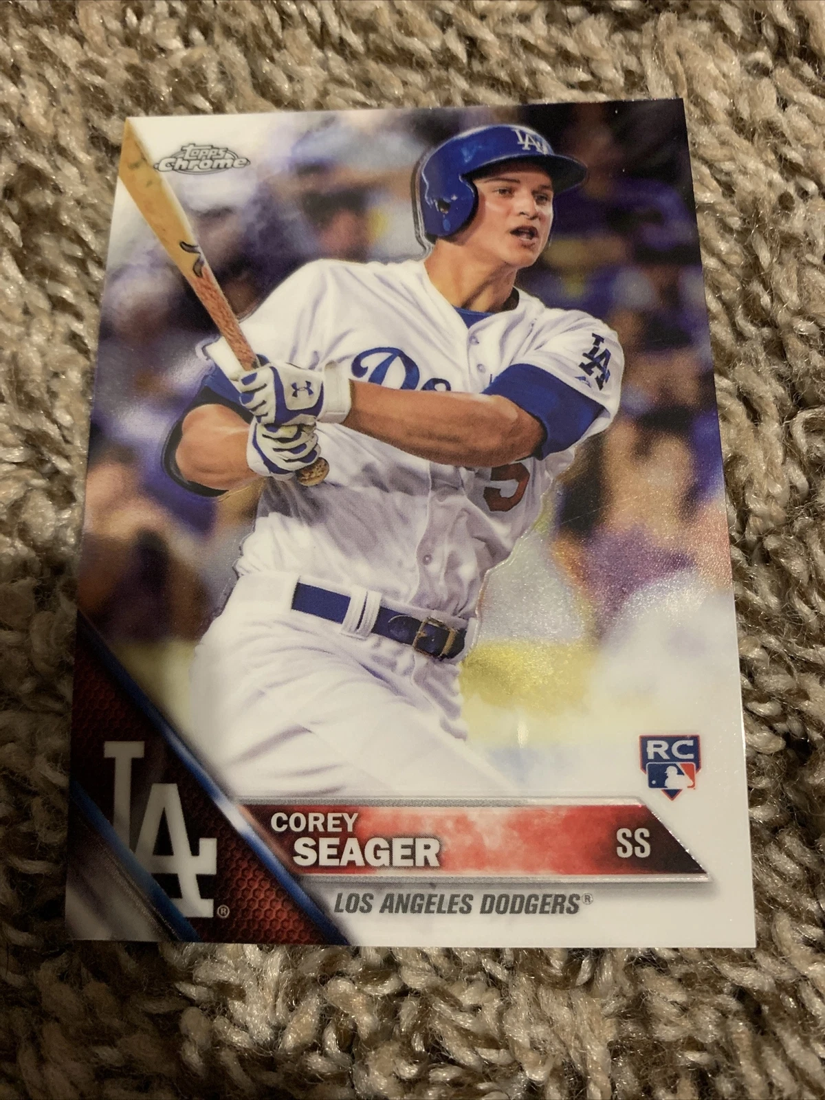 2016 Topps Chrome Corey Seager #150 RC Rookie
