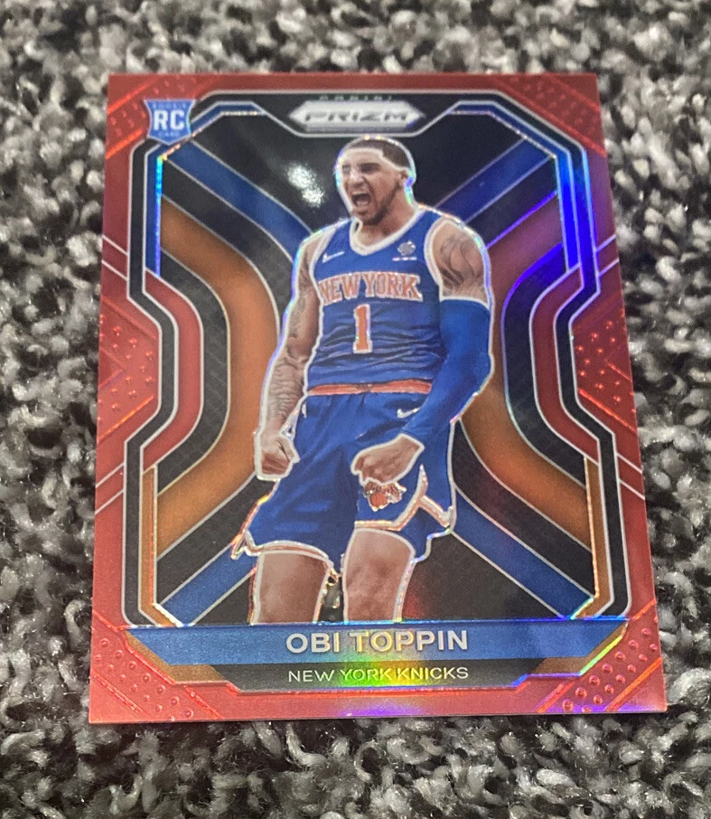 2020/2021 Panini prizm nba obi toppin true red prizm /299
