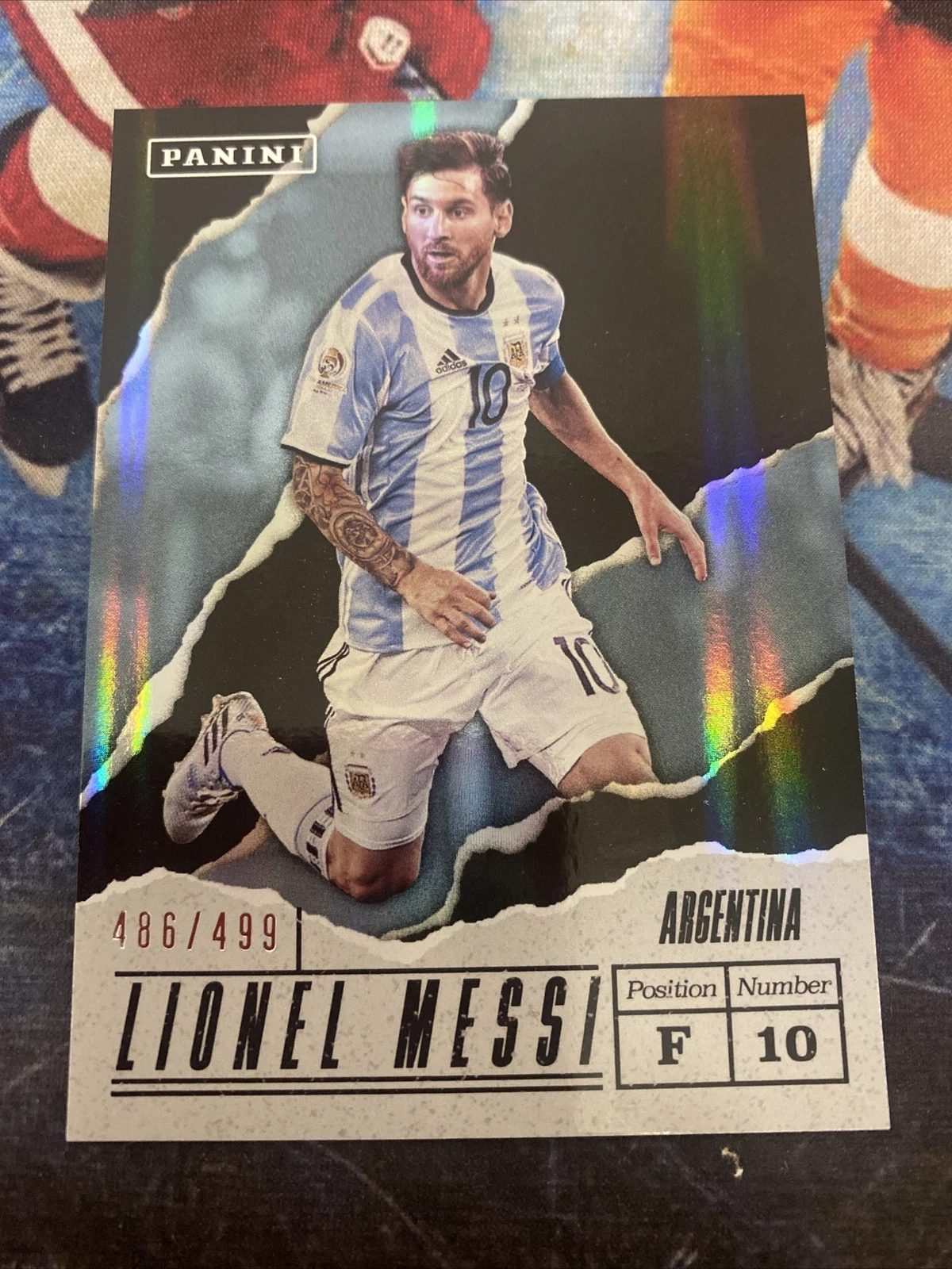 2017 Panini Father's Day Lionel Messi #LM 486/499 Argentina
