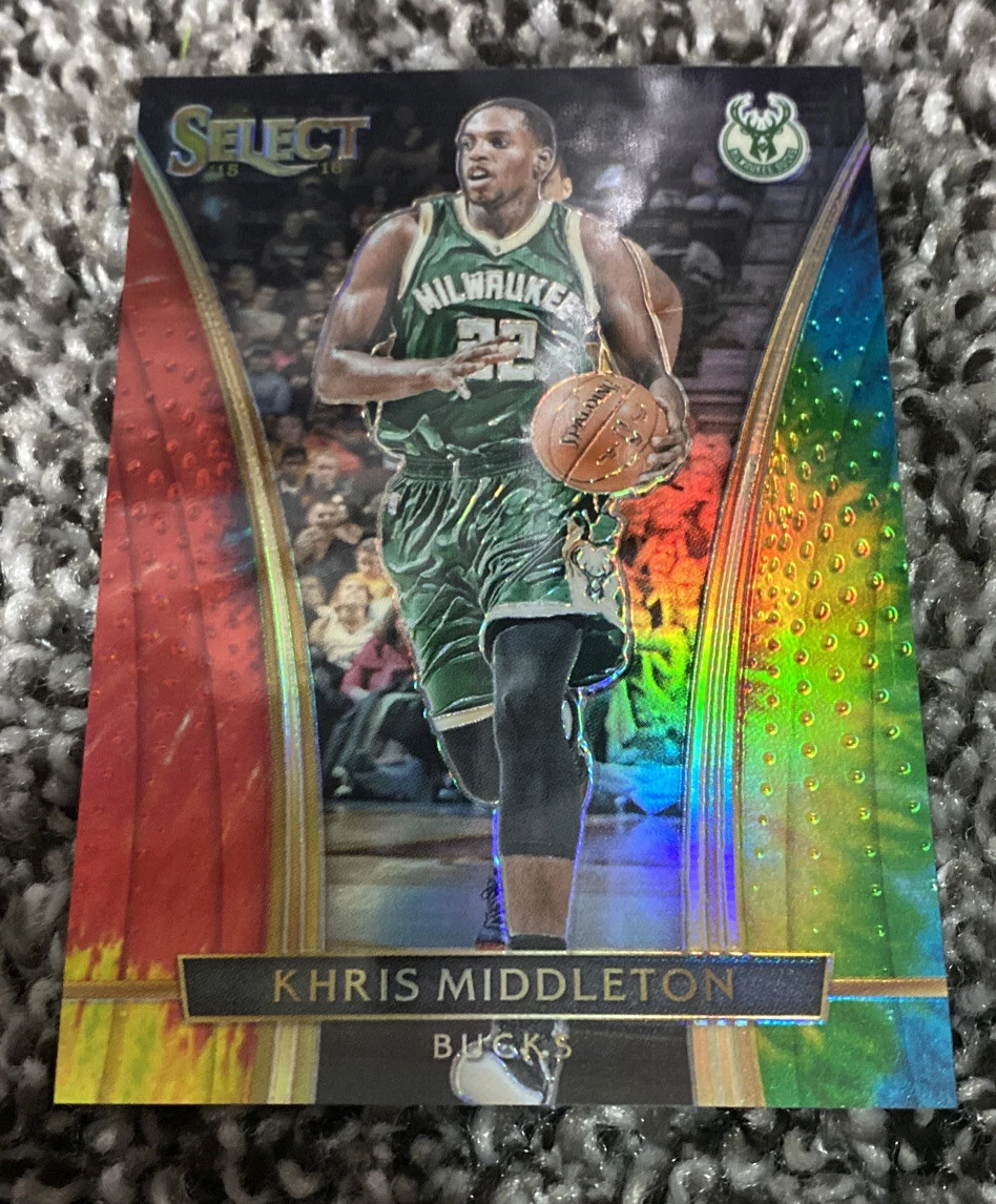 2015-16 Panini Select KHRIS MIDDLETON Tie Dye Prizm 18/25 #229
