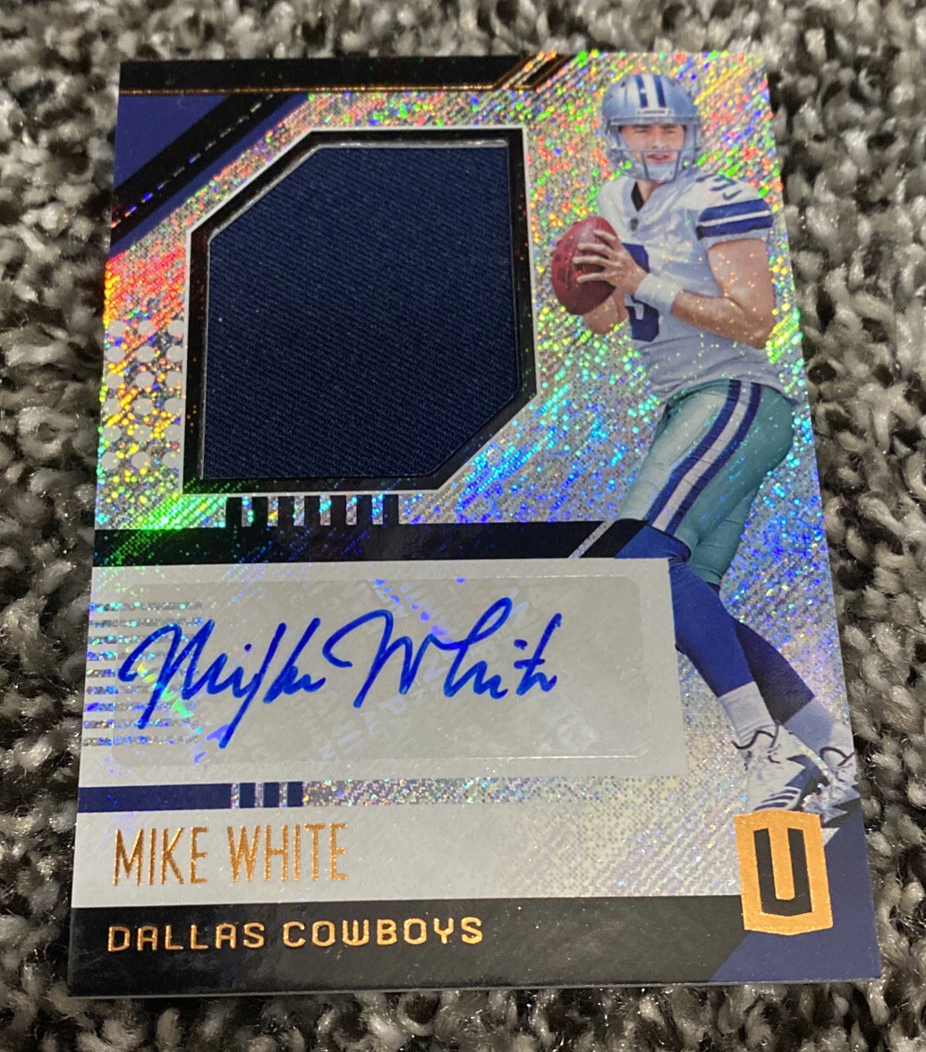 2018 Unparalleled MIKE WHITE RC Rookie Card #RJA-MH Holo Jersey Relic Patch Auto
