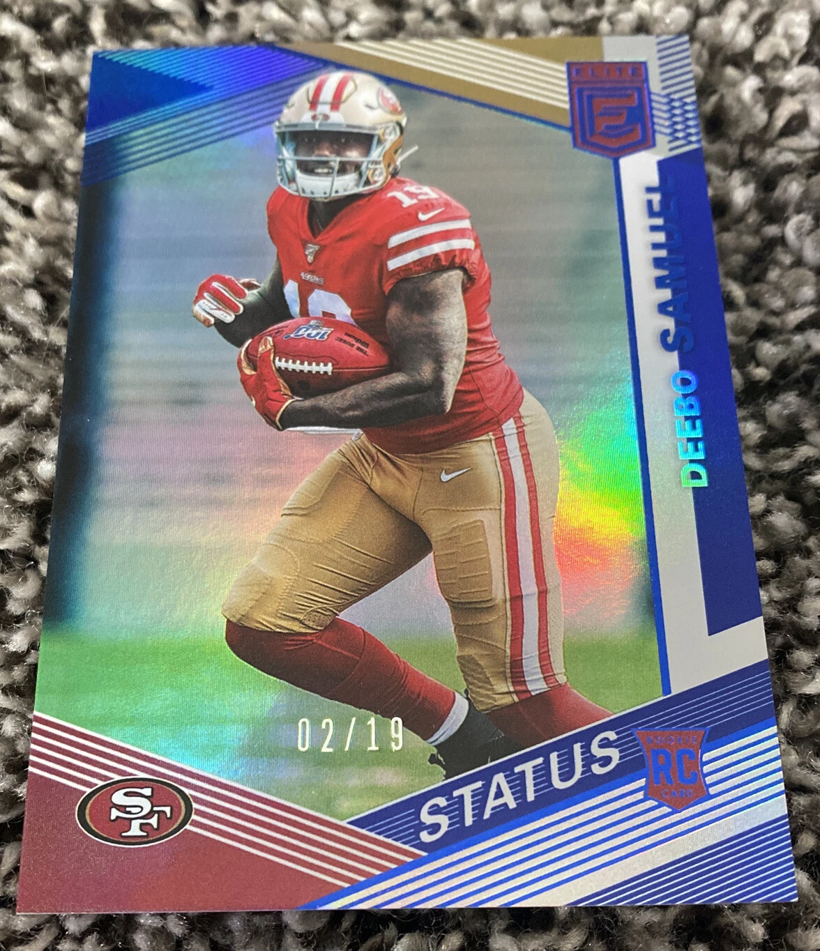 2019 Panini DONRUSS Elite Status Rookie #114 Deebo Samuel No 2/19 SSP
