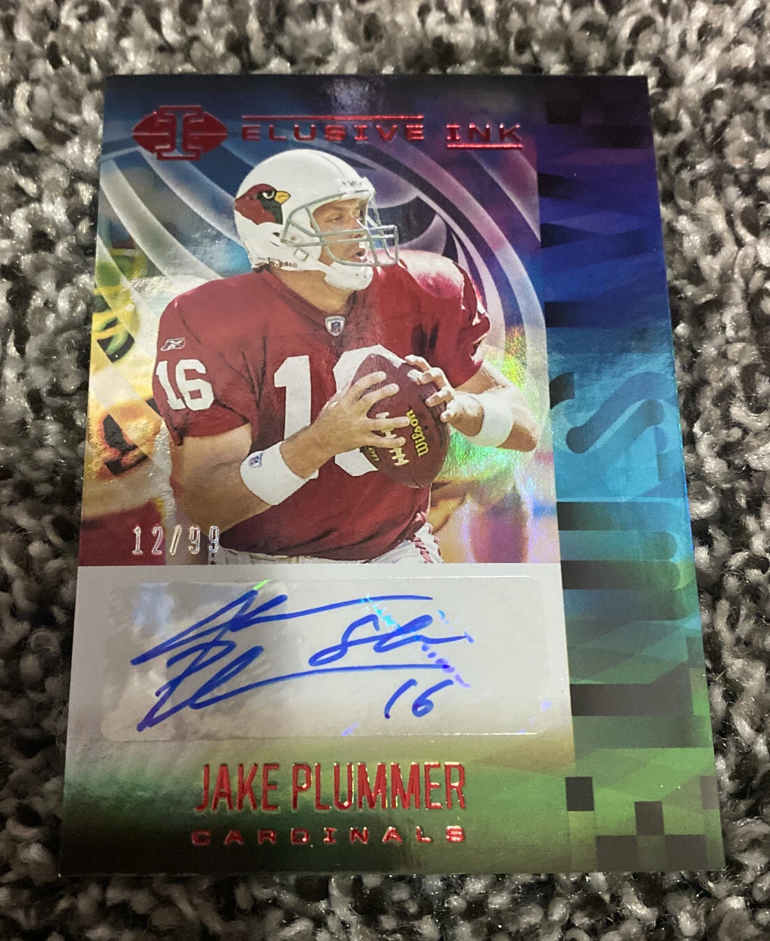 2021 panini illusions jake plummer elusive ink auto Red /99 SP ??
