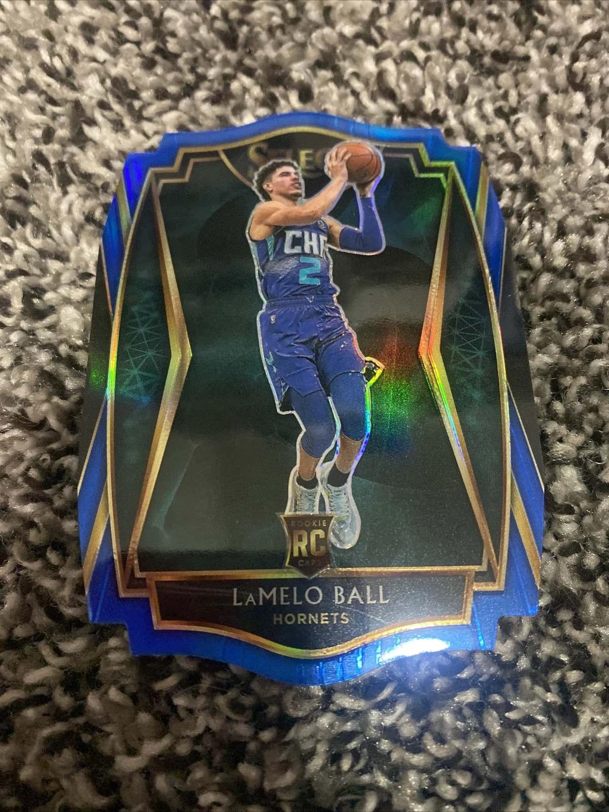 Lamelo Ball 2020-21 Select Premier Level Blue Die-Cut 203/249 Hobby! RC!
