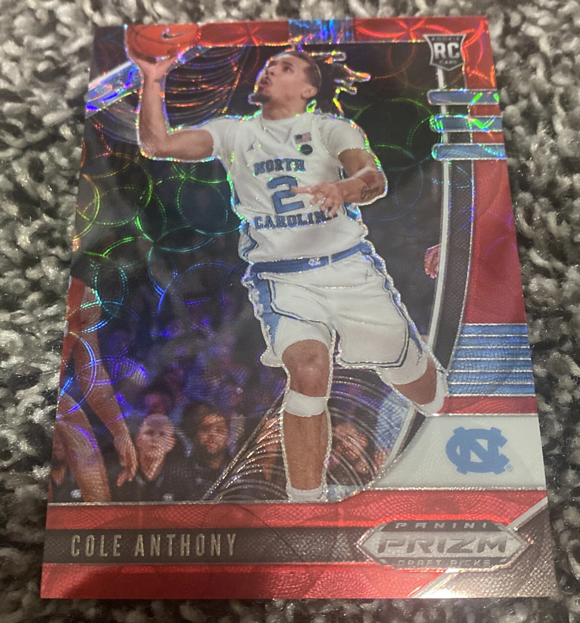 2020 Panini Prizm Draft Picks Cole Anthony #49 Red Choice /88
