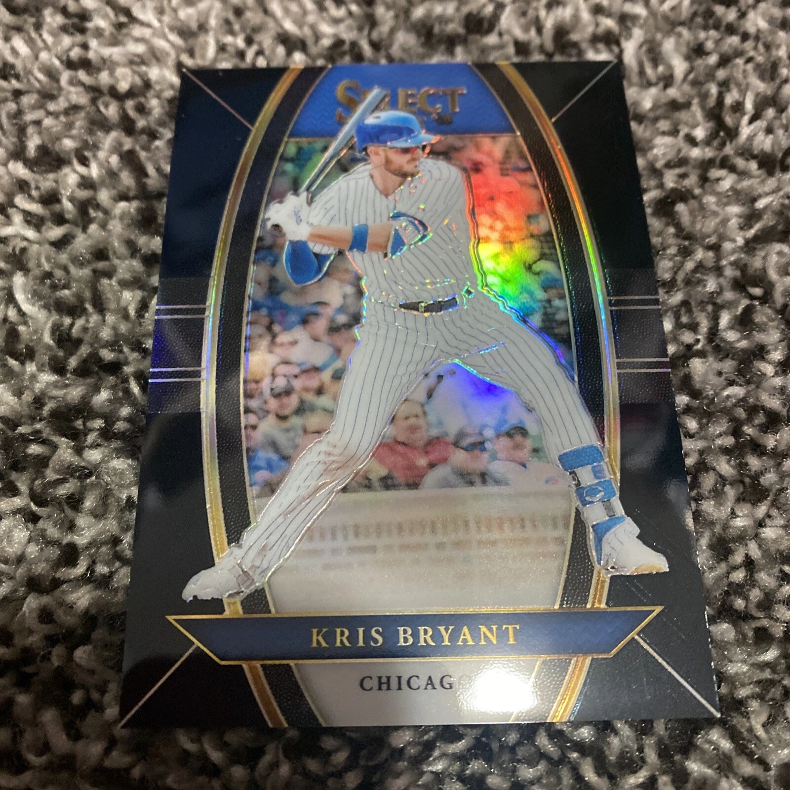 2018 SELECT BLACK PRIZM REFRACTOR #5 KRIS BRYANT SP 19/25 CHICAGO CUBS
