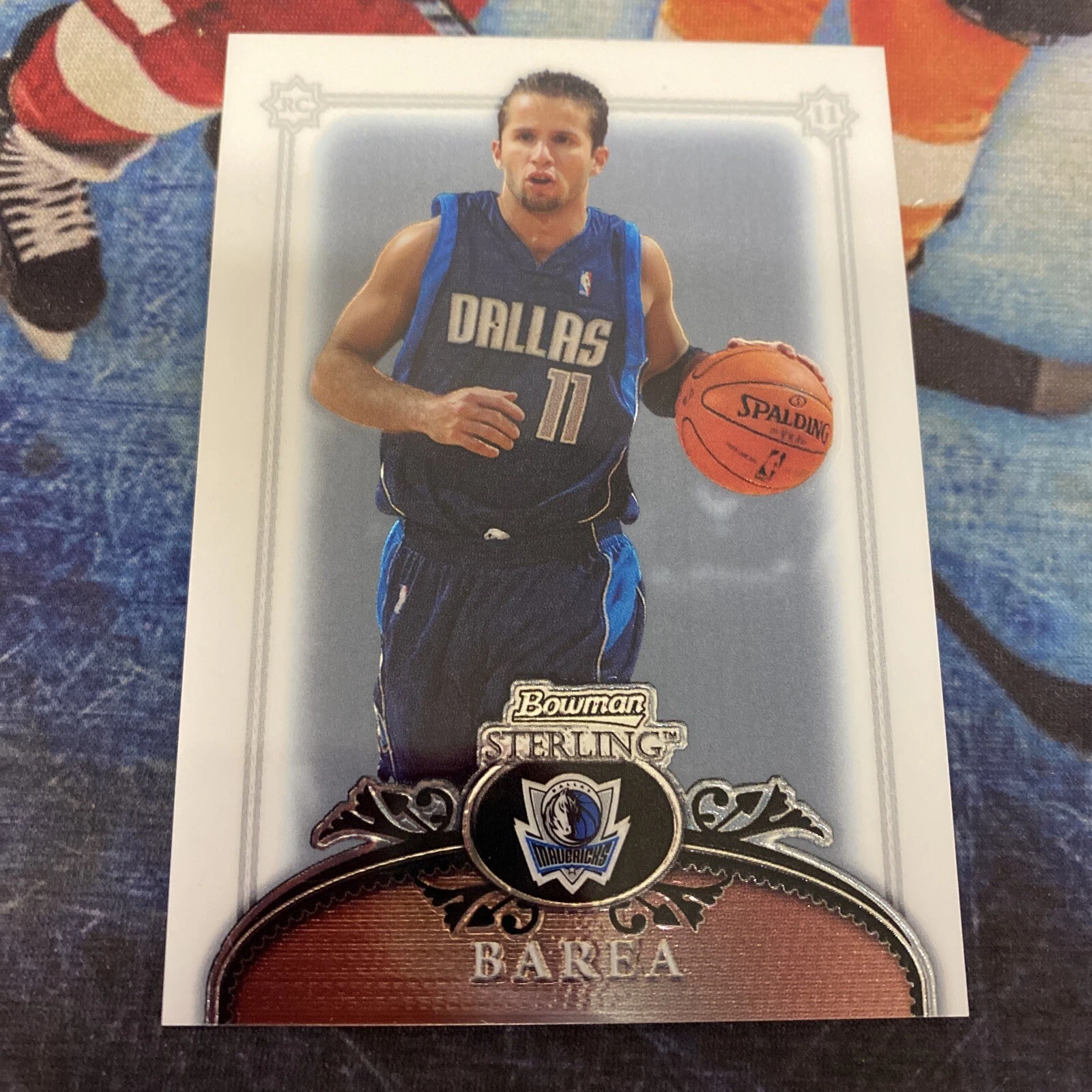 2006-07 Bowman Sterling JJ Barea #50 Rookie RC
