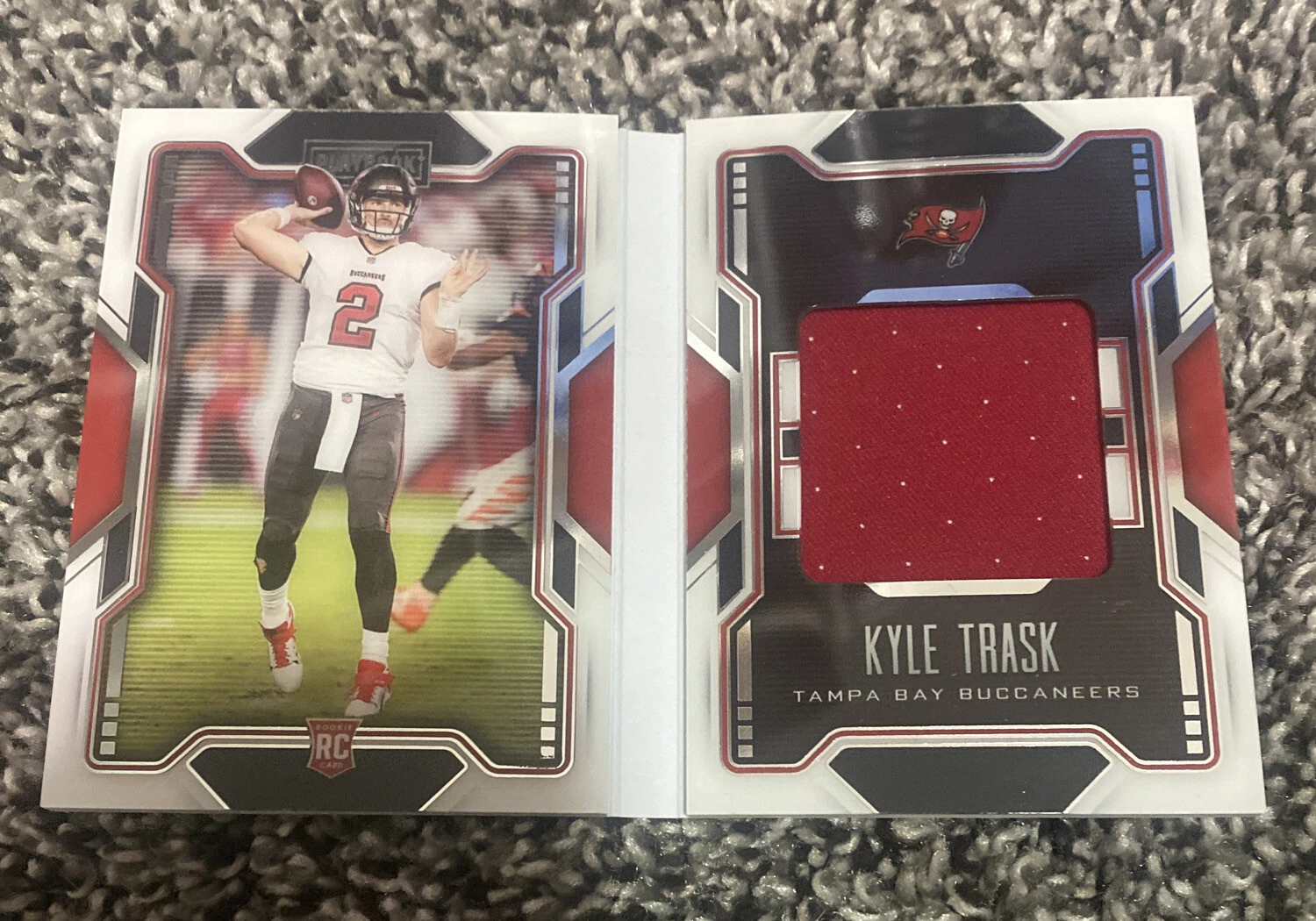 Kyle Trask 2021 Panini Playbook Rookie Freshman Booklet /175 Tampa Bay Buccaneer
