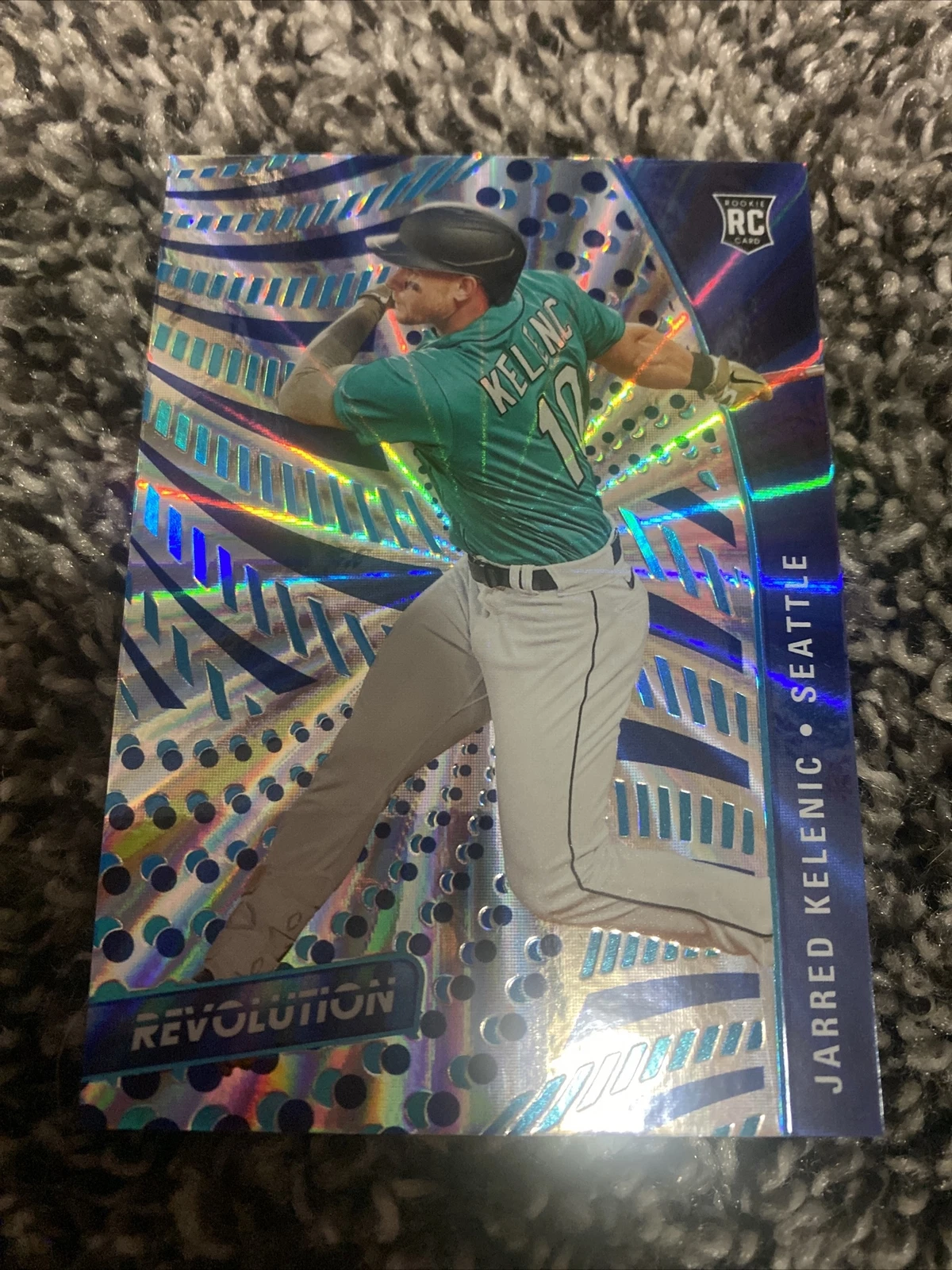 2020 Jarred Kelenic Chronicles Revolution #33/50 Mariners SUNBURST
