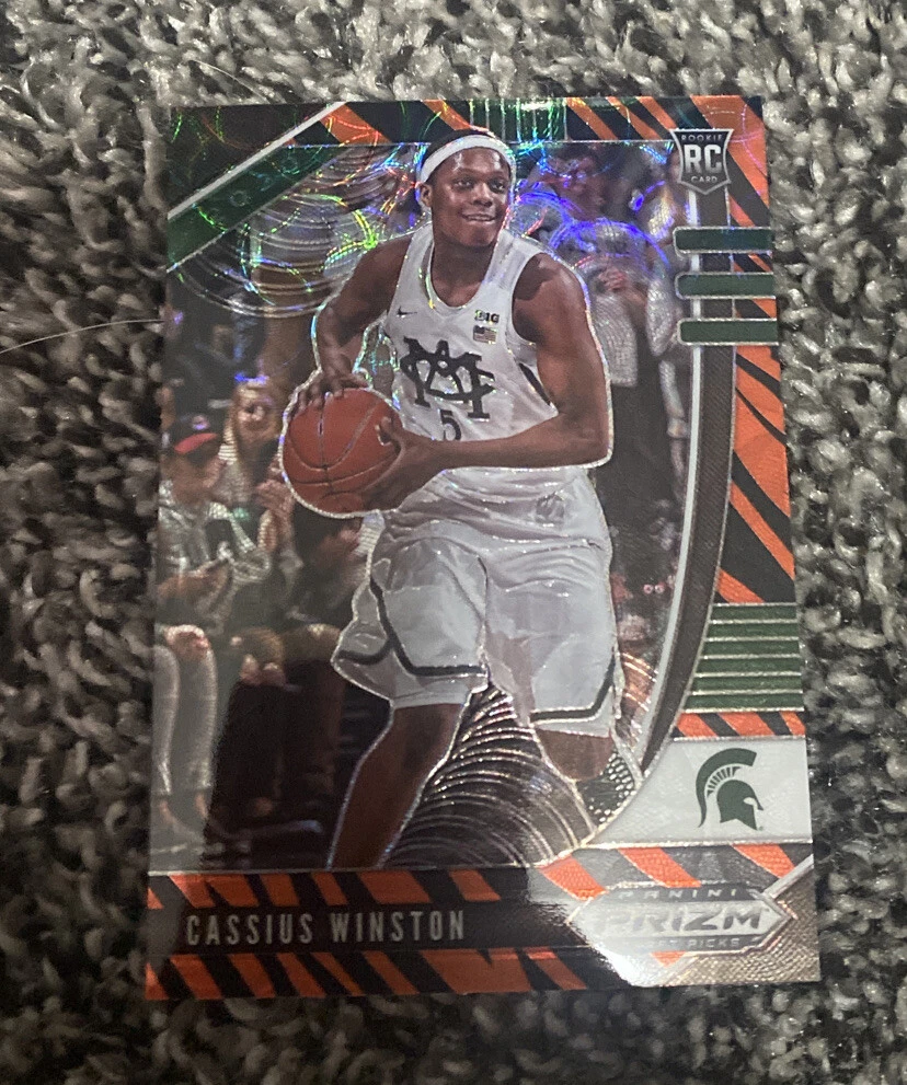 CASSIUS WINSTON 2020-21 PRIZM DRAFT PICKS CHOICE TIGER STRIPE #69 SSP
