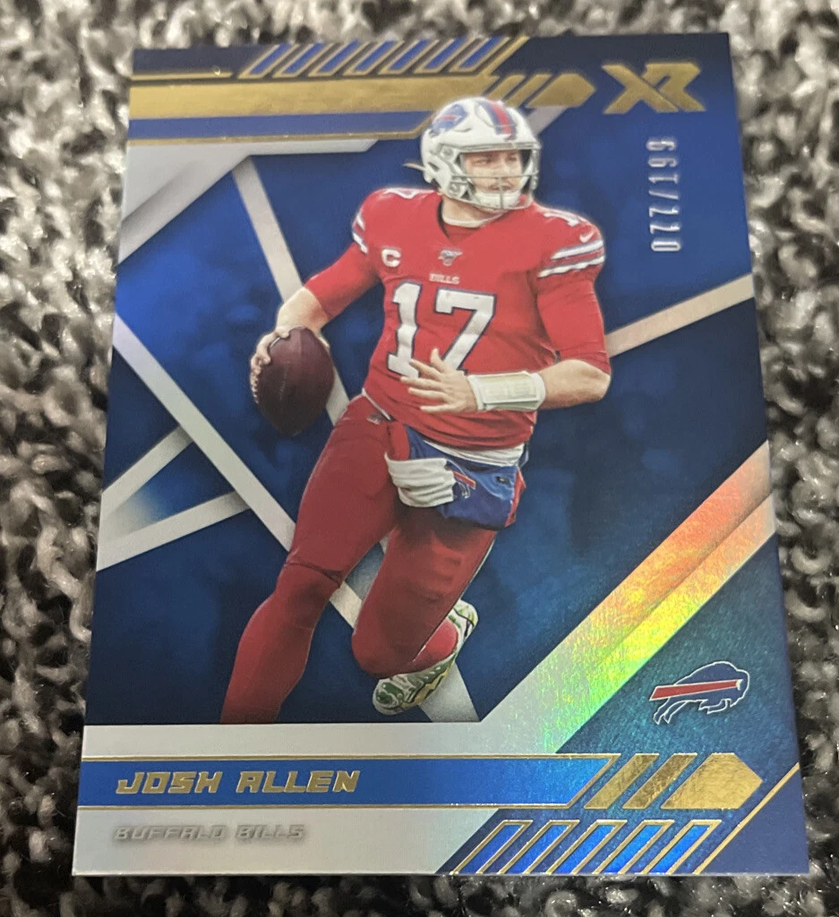 2020 PANINI XR NFL Football BLUE SP JOSH ALLEN 98 Buffalo BILLS #D 77/199
