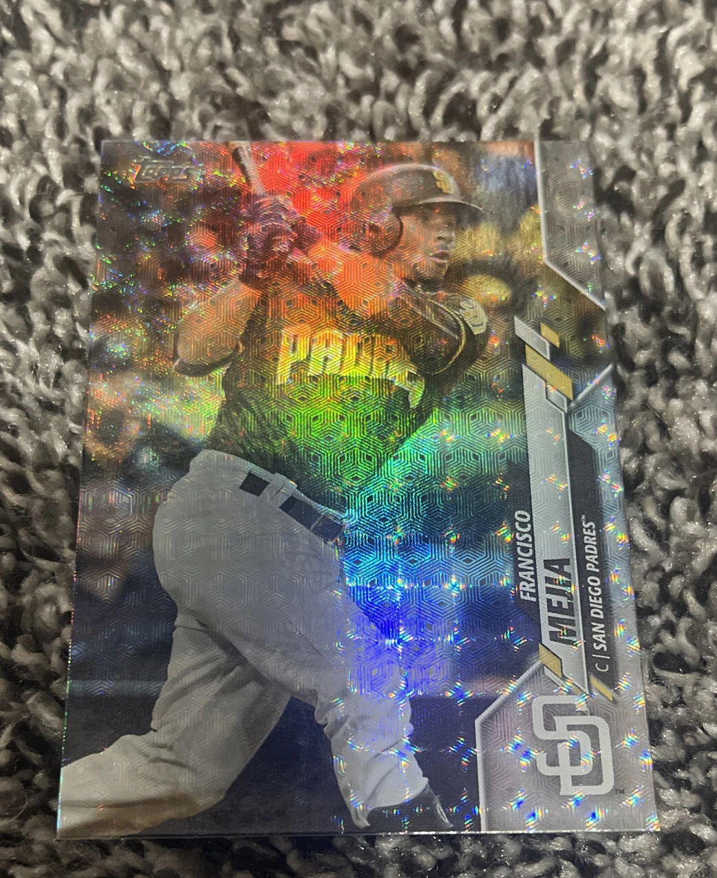 2020 Topps FRANCISCO MEJIA Foilfractor 1/1 One of One SAN DIEGO PADRES
